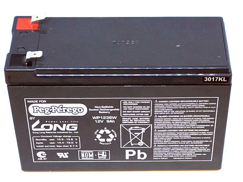 1 ks 12V/8Ah Peg-Pérego náhradní článek baterie
