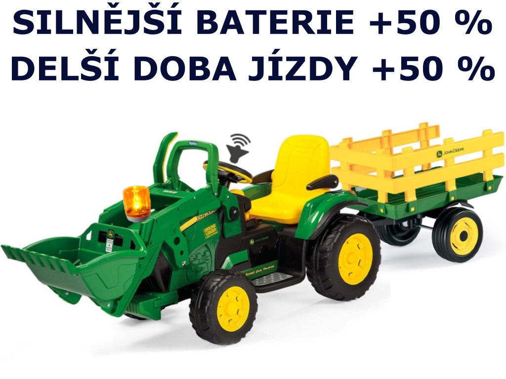 Peg-Pérego John Deere G. Force-Loader LE 330W 150Wh