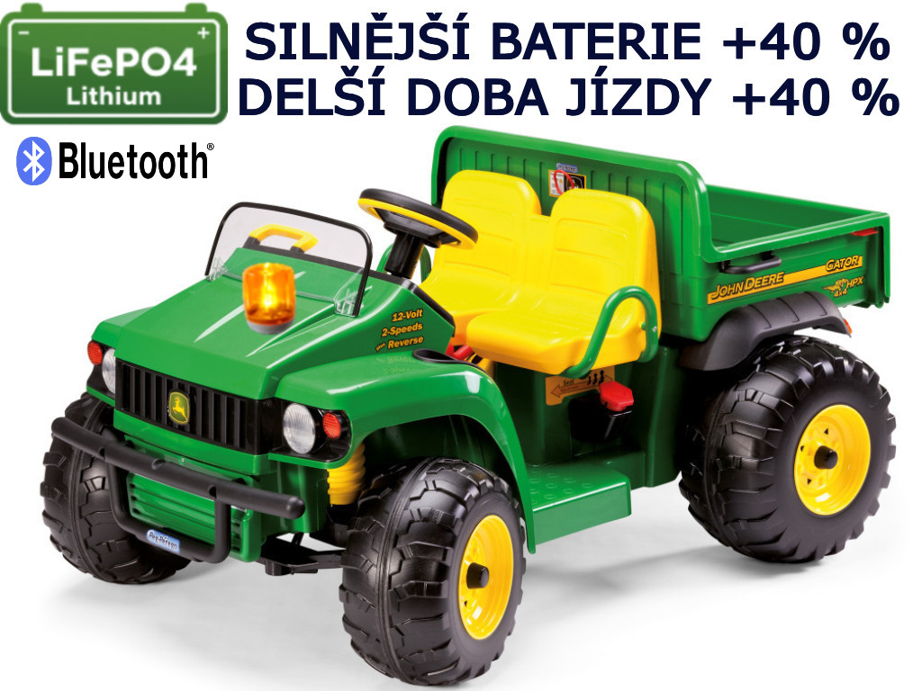 Peg perego JD Gator HPX Lithium LE+ 350W 230Wh