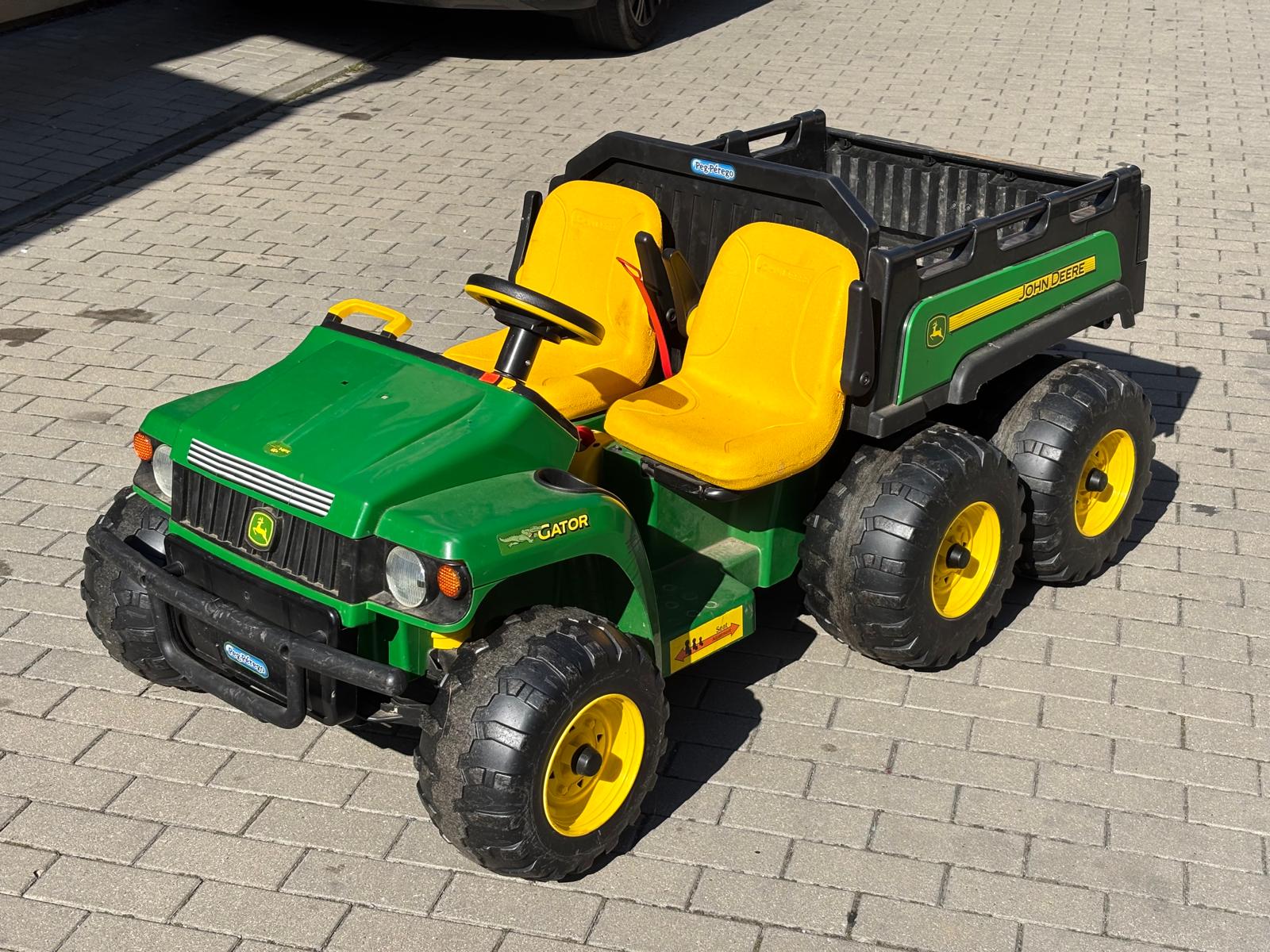 BAZAR Peg Perego JD Gator HPX 6x4 Lithium zelený